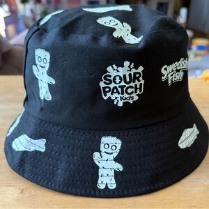Sour Patch Kids Black Bucket Hat